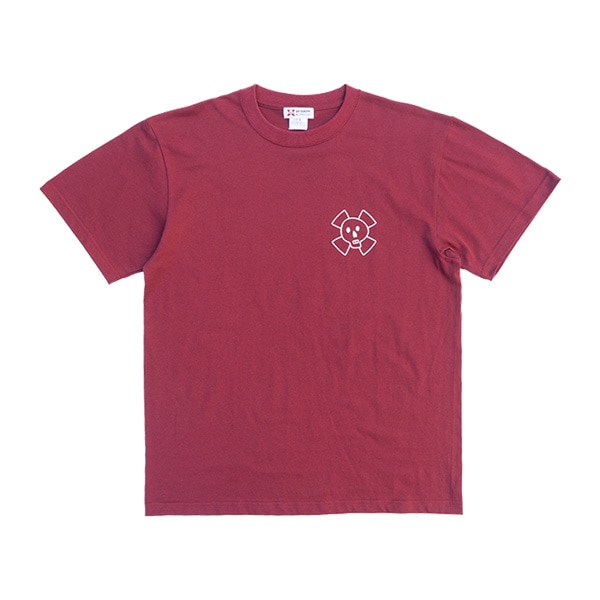 【SSP SLAPPY】夏のうず巻きTEE burgundy エスエスピー スラッピー Tシャツ スケートボード スケボー SKATEBOARD