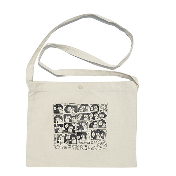 【instant】SONONAMO TOTE SACHOCHE natural インスタント バッグ スケートボード スケボー SKATEBOARD