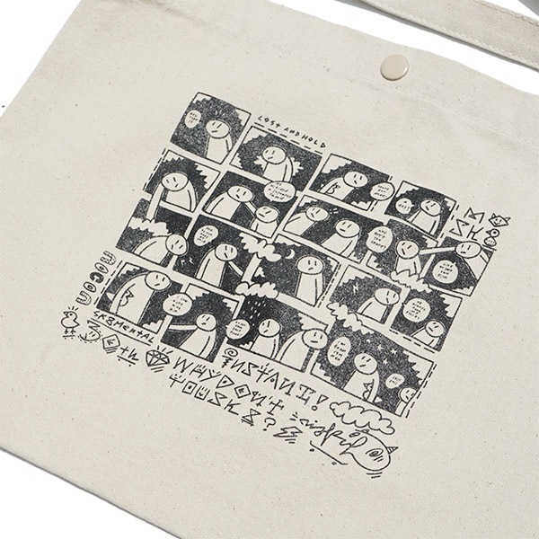 【instant】SONONAMO TOTE SACHOCHE natural インスタント バッグ スケートボード スケボー SKATEBOARD