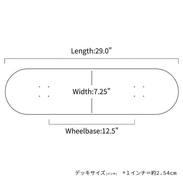 【MEOW】BIG CAT MINI TIE DYE 7.25インチ ミャオ スケートボード スケボー デッキ  SKATEBOARD DECK KIDS