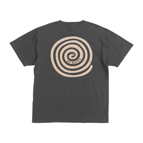 【SSP SLAPPY】夏のうず巻きTEE sumi エスエスピー スラッピー Tシャツ スケートボード スケボー SKATEBOARD