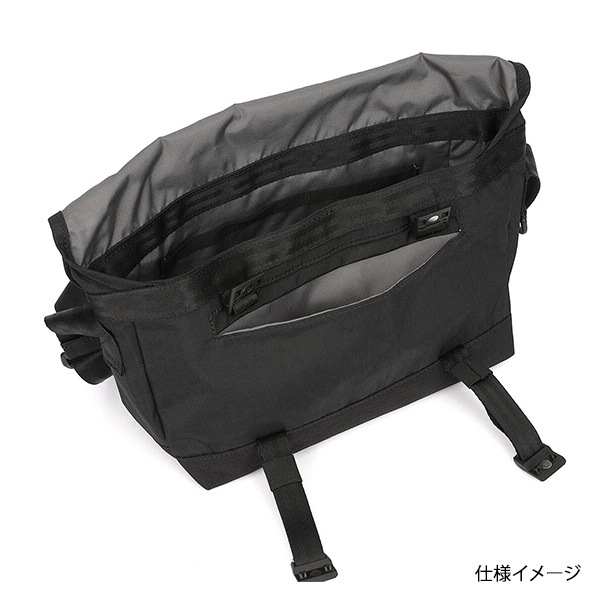 クロム　黒 ナイロン スケートボードバッグ CHROME】BOT FLAP SLING -8L- カラー：black crinkle クローム バッグ