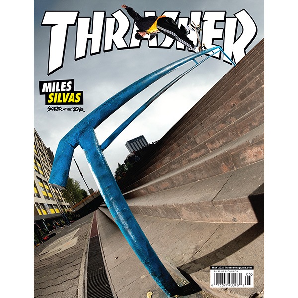 【THRASHER】MAY 2024 ISSUE #526 2024.5月号 スラッシャー マガジン 書籍 雑誌 スケートボード スケボー SKATEBOARD