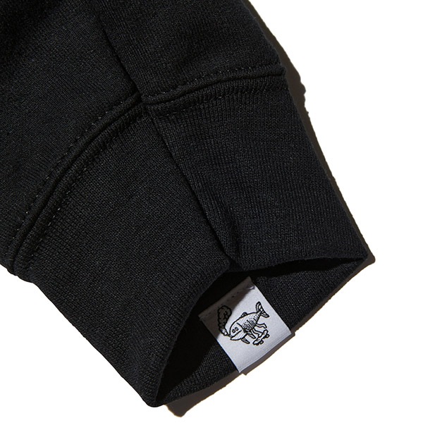 【Chaos Fishing Club】LETTER LOGO HOODIE black カオスフィッシングクラブ パーカー スケートボード スケボー SKATEBOARD