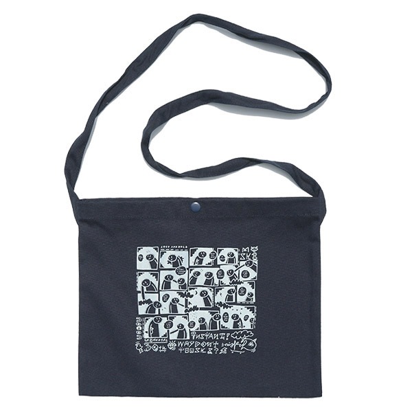 【instant】SONONAMO TOTE SACHOCHE navy インスタント バッグ スケートボード スケボー SKATEBOARD