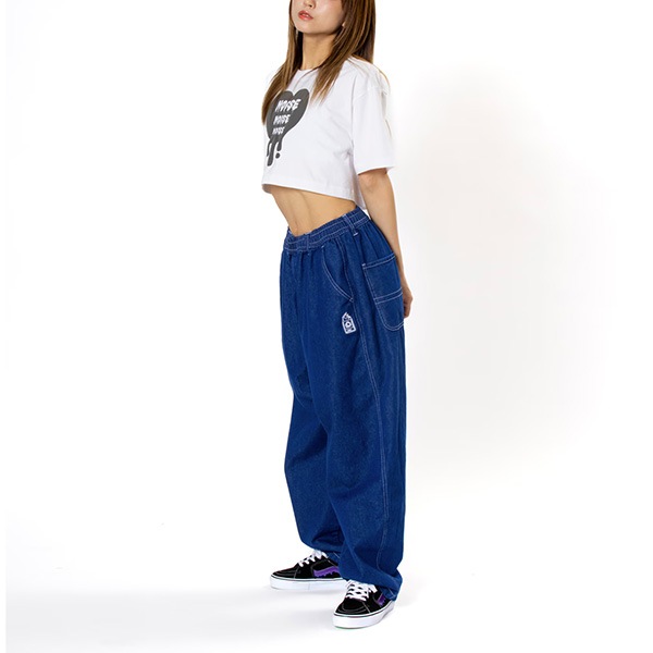 MAGICAL MOSH MISFITS】MxMxM FIRE STITCH EASY BAGGY PANTS マジカル