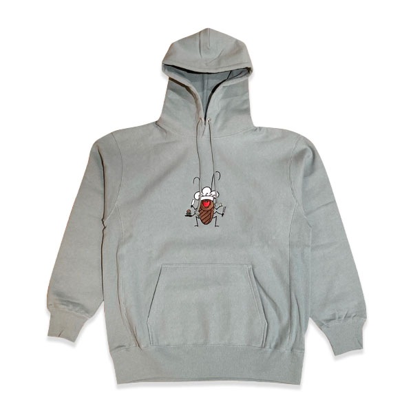 【COCKROACH】COCK HOODIE smoke green コックローチ フーディー パーカー スケートボード スケボー SKATEBOARD