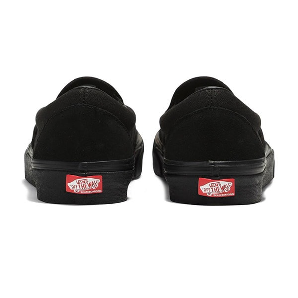 VANS】SKATE SLIP ON black/black バンズ シューズ 靴 スリッポン