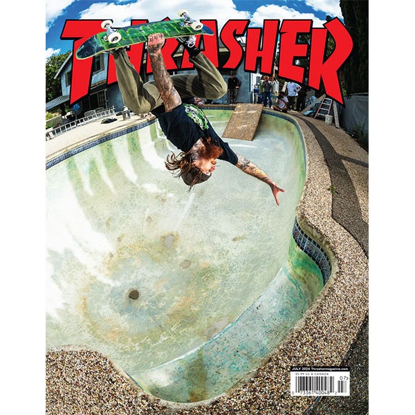 【THRASHER】JULY 2024 ISSUE #528 2024.7月号 スラッシャー マガジン 書籍 雑誌 スケートボード スケボー SKATEBOARD