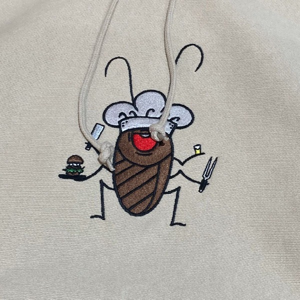 【COCKROACH】COCK HOODIE smoke beige コックローチ フーディー パーカー スケートボード スケボー SKATEBOARD