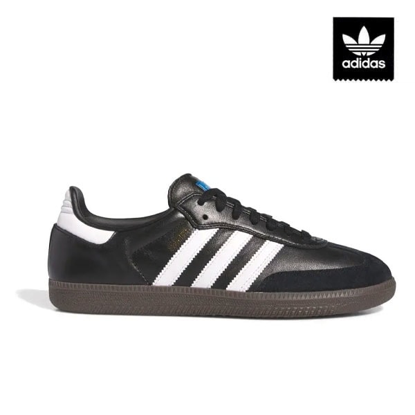 【adidas skateboarding】SAMBA ADV IE3100 black/white　アディダス スケボー シューズ 靴 スニーカー SKATEBOARD SHOES