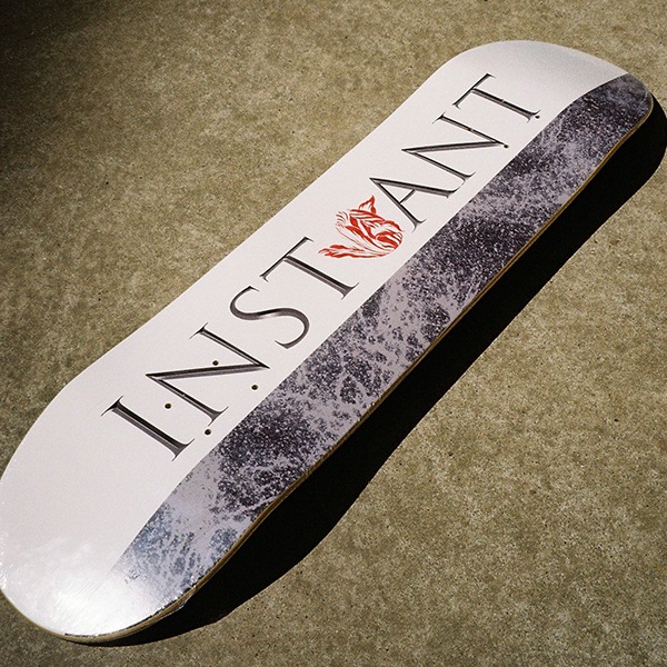 【CHUULIP×instant】30TH ANNIV LOGO DECK 8.5インチ チューリップ スケートボード スケボー  SKATEBOARD DECK