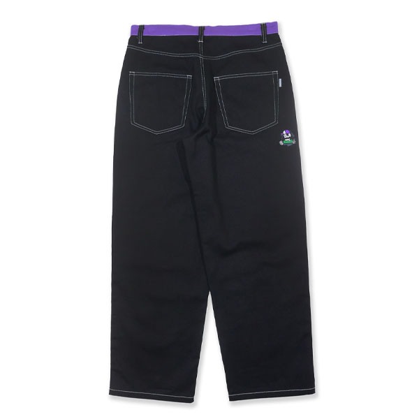 MAGICAL MOSH MISFITS】MxMxM BONES LOOSE PANTS black マジカル