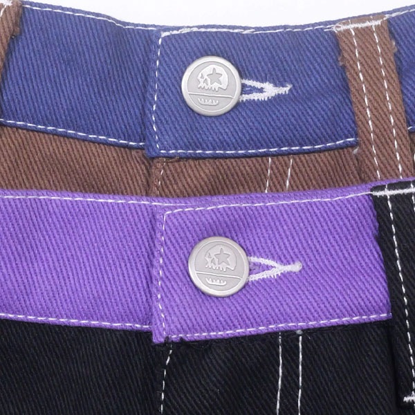 【MAGICAL MOSH MISFITS】MxMxM BONES LOOSE PANTS black マジカルモッシュミスフィッツ パンツ デニム SKATEBOARD