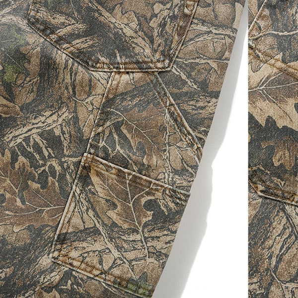 BUTTER GOODS】CARPENTER DENIM JEANS forest camo バターグッズ