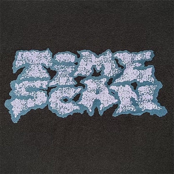 TIME SCAN】CLASSIC TAG TEE black タイムスキャン キャップ スケート