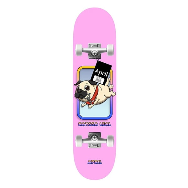 【APRIL】RAYSSA LEAL SLINKY 7.5エイプリル コンプリート 完成品 スケートボード スケボー SKATEBOARD COMPLETE