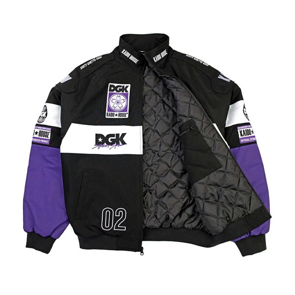 【DGK×KAIDO】DGK X KAIDO ROULETTE RACER JACKET ディージーケー ジャケット アウター スケートボード スケボー SKATEBOARD DECK