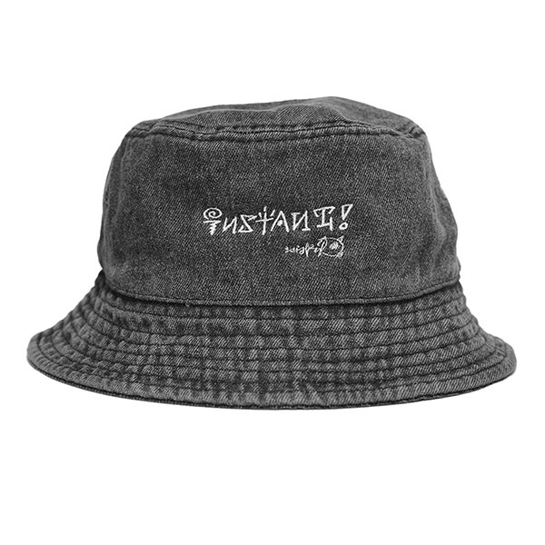 【instant】DISKAH HAT black denim インスタント ハット スケートボード スケボー SKATEBOARD