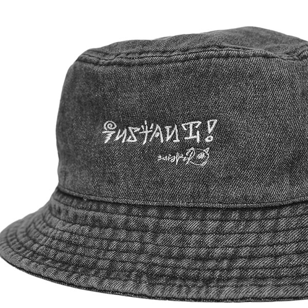 【instant】DISKAH HAT black denim インスタント ハット スケートボード スケボー SKATEBOARD