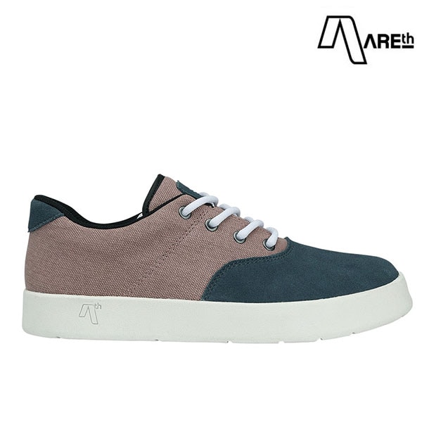 AREth】PLUG カラー：pale navy/pale burgundy アース シューズ 靴