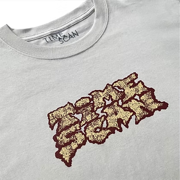 TIME SCAN】CLASSIC TAG TEE off white タイムスキャン キャップ