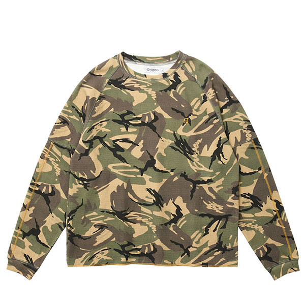 Evisen】WOODLAND THERMAL LS TEE CAMO / SAND CAMO / BLACK エビセン