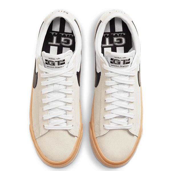 【NIKE SB】ZOOM BLAZER LOW PRO GT カラー：white/black/white/white DC7695-100　ナイキ エスビー スケートボード スケボー シューズ 靴 スニーカー SKATEBOARD SHOES