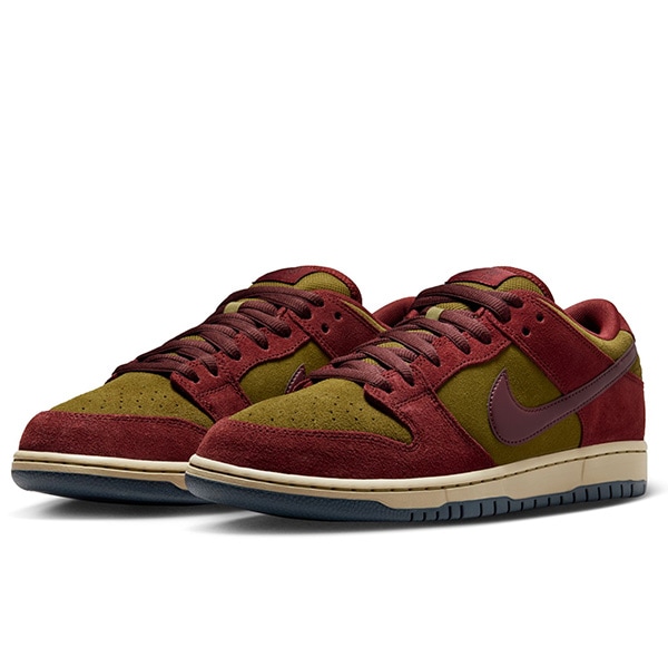 関税無料!【1989 STUDIO】レッド スニーカー★スケボー NIKE SB】DUNK LOW PRO カラー:dark team red/burgundy crush
