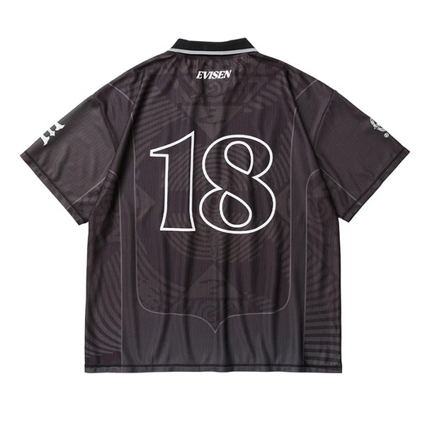 Evisen】EVI-FC SHIRT black エビセン ゲームシャツ トップス スケート