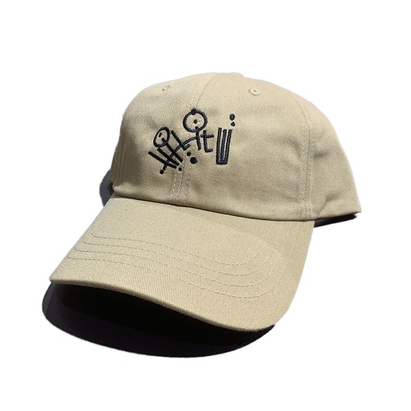 【hi-lite】LOGO CAP beige ハイライト キャップ 帽子 スケートボード スケボー SKATEBOARD
