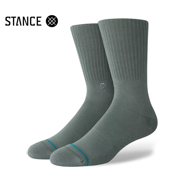 【STANCE】ICON jade スタンス ソックス 靴下 スケートボード スケボー SKATEBOARD