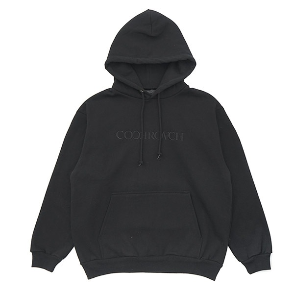 【COCKROACH】THICK WEIGHT OG LOGO STITCH HOODIE black コックローチ キャップ スケートボード スケボー SKATEBOARD