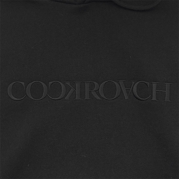【COCKROACH】THICK WEIGHT OG LOGO STITCH HOODIE black コックローチ キャップ スケートボード スケボー SKATEBOARD