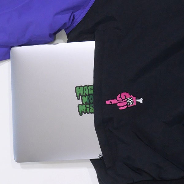 MisaBLカラー120g100本セット MAGICAL MOSH MISFITS】MxMxM NYLON FLEECE JKT purple マジカル