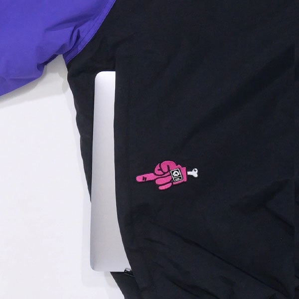 MAGICAL MOSH MISFITS】MxMxM NYLON FLEECE JKT purple マジカル