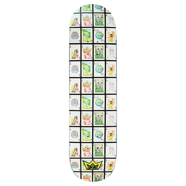 【KING】Gabriel Fortunato CARDS BLACK 8.0インチ キング スケート ボード スケボー SKATEBOARD COMPLETE