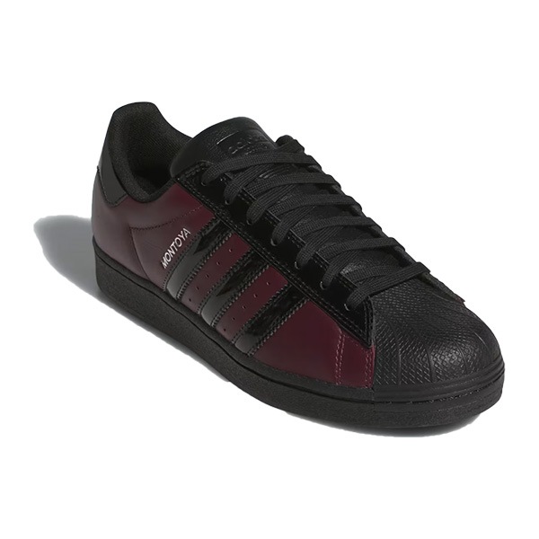 adidas skateboarding】SUPERSTAR ADV X MARCOS MONTOYA maloon/blk