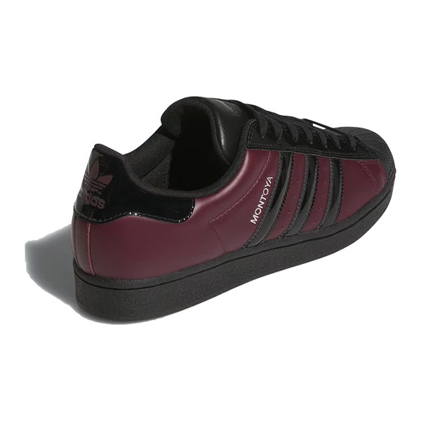 【adidas skateboarding】SUPERSTAR ADV X MARCOS MONTOYA maloon/blk アディダス スケボー シューズ 靴 スニーカー SKATEBOARD SHOES