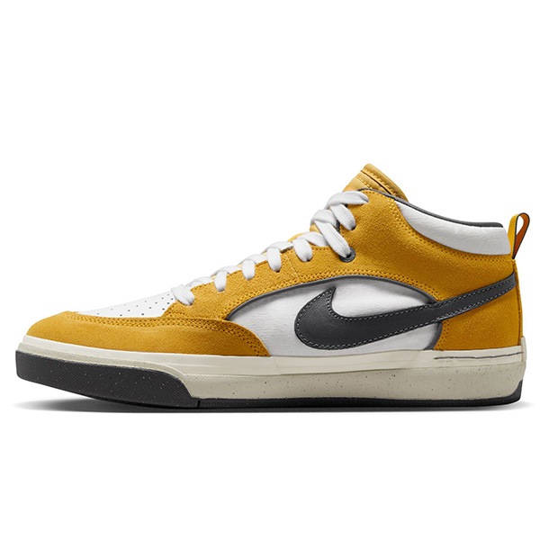 【NIKE SB】 REACT LEO カラー：university gold/white-dark grey DX4361-701　ナイキ エスビー レオ・ベイカー スケートボード スケボー シューズ 靴 スニーカー SKATEBOARD SHOES