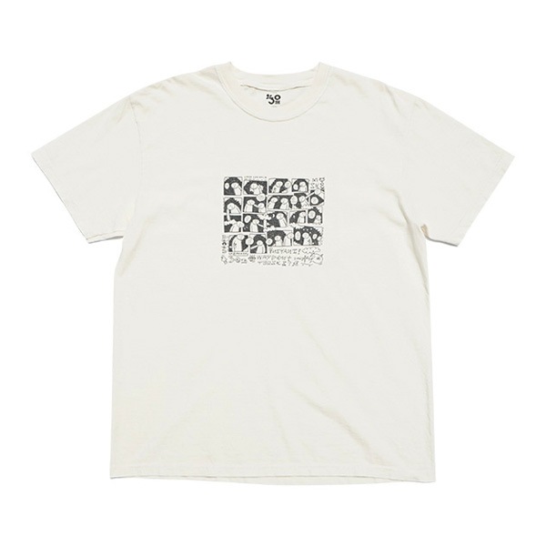 【instant】SONONAMO TEE ivory インスタント Tシャツ スケートボード スケボー SKATEBOARD