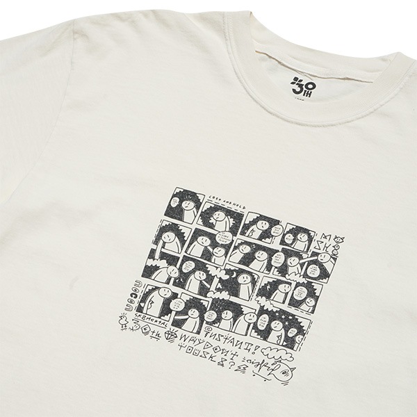 【instant】SONONAMO TEE ivory インスタント Tシャツ スケートボード スケボー SKATEBOARD