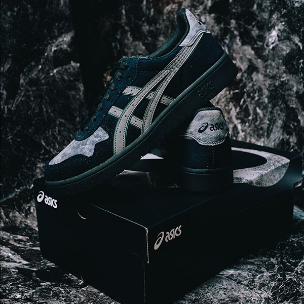 asics skateboarding×INSTANT】JAPAN PRO カラー：black/grove