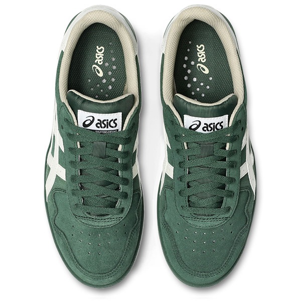 asics skatebording】 JAPAN PRO カラー： forest night/cream
