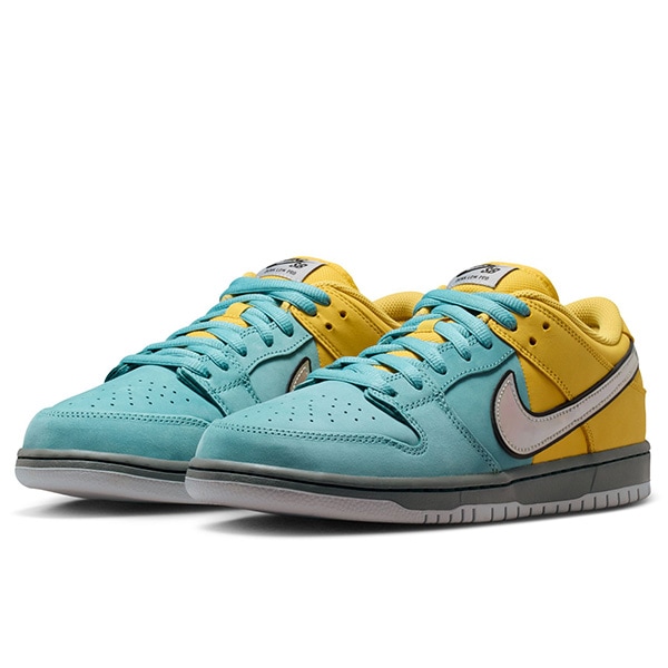 【NIKE SB】DUNK LOW PRO カラー：lightening/wolf grey IR1888-700　ナイキ エスビー ダンク エスビー スケートボード スケボー シューズ 靴 スニーカー SKATEBOARD SHOES