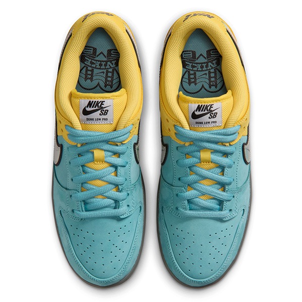 【NIKE SB】DUNK LOW PRO カラー：lightening/wolf grey IR1888-700　ナイキ エスビー ダンク エスビー スケートボード スケボー シューズ 靴 スニーカー SKATEBOARD SHOES