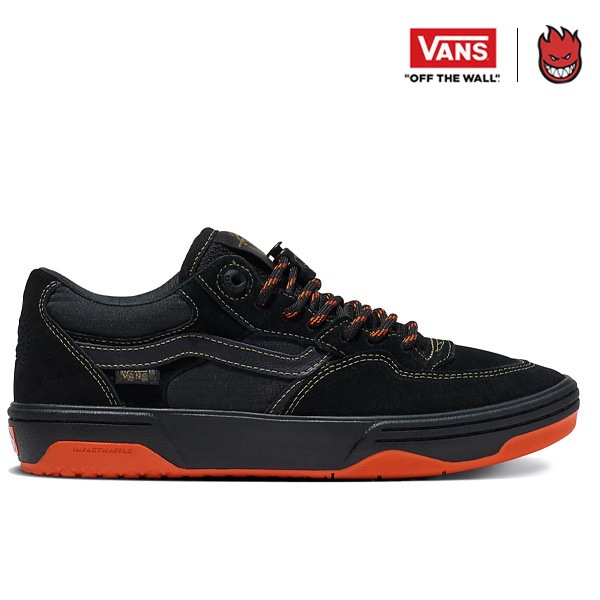 【VANS×SPITFIRE】ROWAN2 black/flame バンズ スピットファイアー シューズ 靴 スニーカー  スケートボード スケボー  SKATEBOARD SHOES