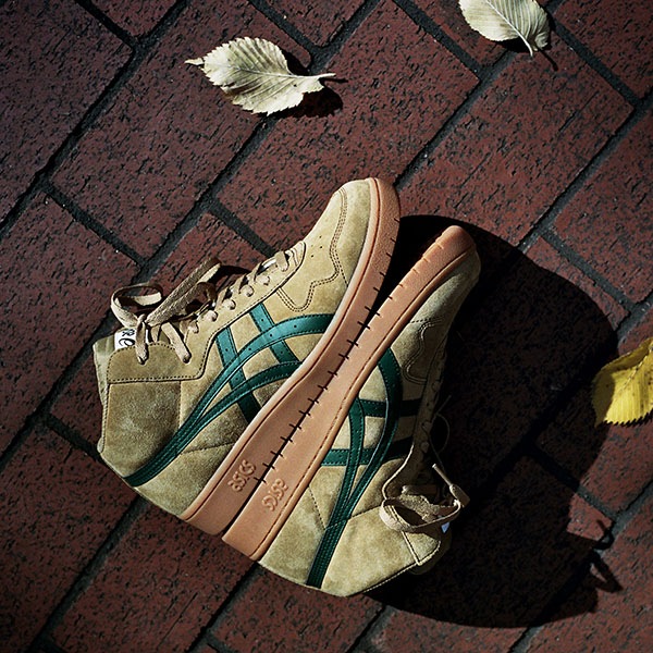 asics skatebording】 JAPAN PRO MT カラー： walnut/forest night