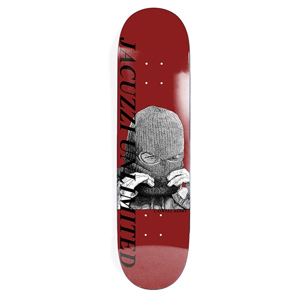 JACUZZI】Caswell Berry SHOPLIFT RED 8.25インチ ジャグジー スケート