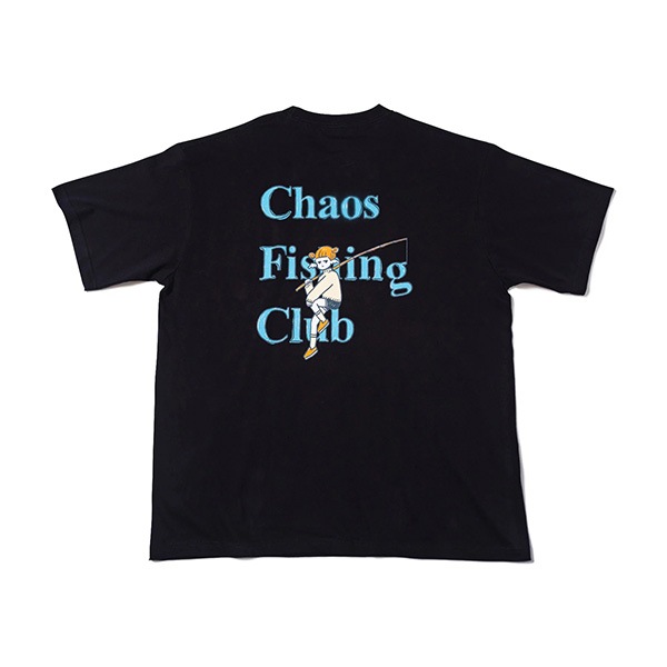 Chaos Fishing Club】2026 ONNA T-SHIRTS S/S カラー：black カオス